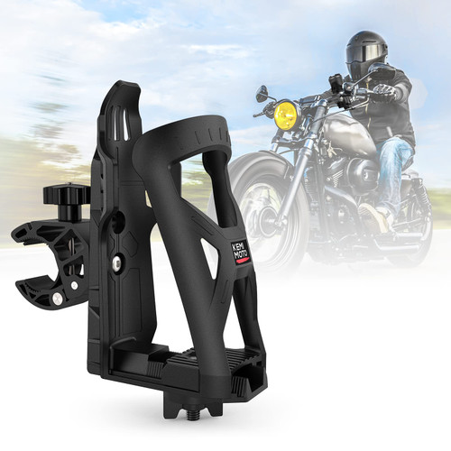 Upgraded Drink Holder with 0.6”-1.75” Metal Clamp for Motorcycles Upgraded Drink Holder with 0.6”-1.75” Metal Clamp for Motorcycles