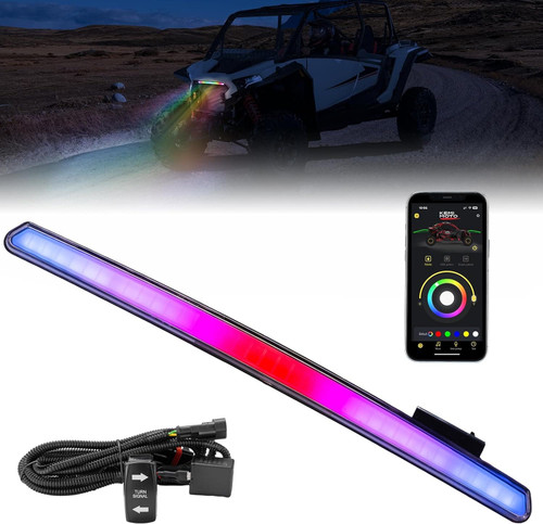 Front Light Chasing Color Light for 2024+ Polaris RZR XP 1000 / 4 Front Light Chasing Color Light for 2024+ Polaris RZR XP 1000 / 4