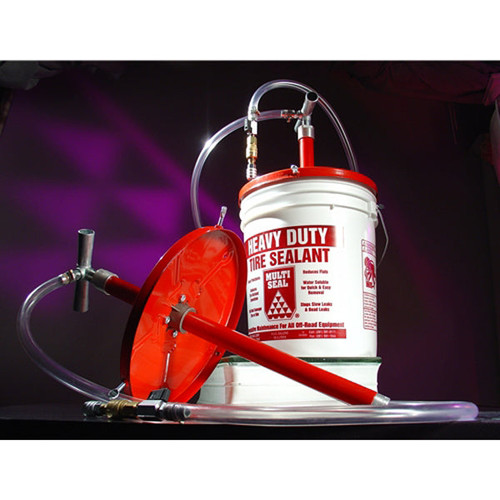 High Lifter Installation Pump for 5 Gallon Pail of Pro Series Tire Sealant High Lifter Installation Pump for 5 Gallon Pail of Pro Series Tire Sealant