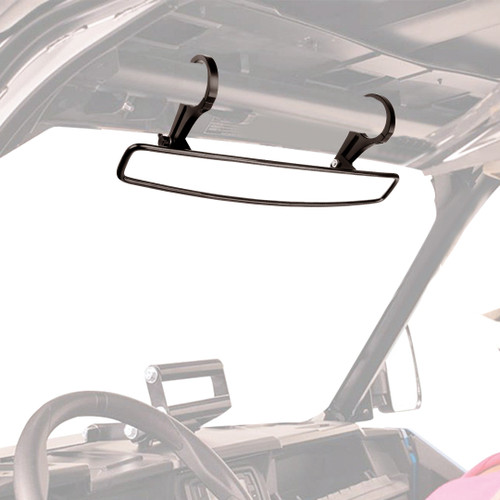 Rear View Mirror with 1.75" Clamps and Convex Design for Polaris RZR Rear View Mirror with 1.75" Clamps and Convex Design for Polaris RZR