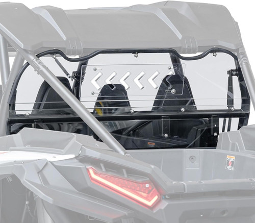Vented Clear Rear Windshield for 2024+ Polaris RZR XP 1000 Vented Clear Rear Windshield for 2024+ Polaris RZR XP 1000