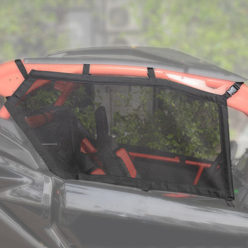 Upper Door Window Nets for Can Am Maverick X3/MAX - Set of Two Upper Door Window Nets for Can Am Maverick X3/MAX - Set of Two