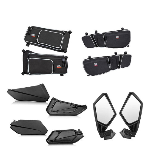 Door/ Door Bags / Rear Side Mirror Combo For Can Am Maverick X3 / Max Turbo R Door/ Door Bags / Rear Side Mirror Combo For Can Am Maverick X3 / Max Turbo R