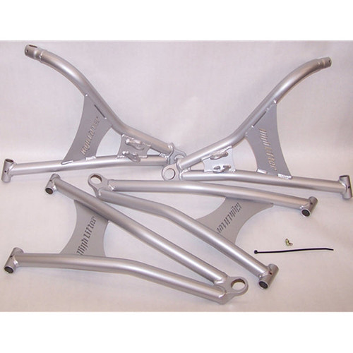 High Lifter Front Forward Upper & Lower Control Arms for Polaris RZR 900 ''S'' 60'' - Silver High Lifter Front Forward Upper & Lower Control Arms for Polaris RZR 900 ''S'' 60'' - Silver