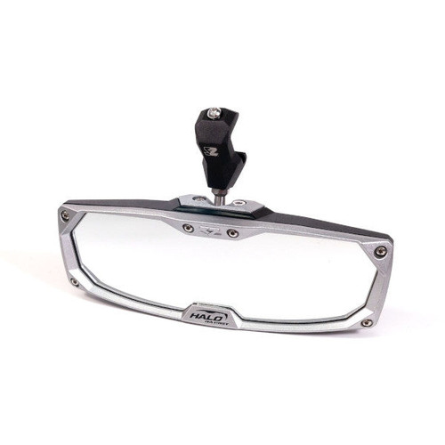 Seizmik Halo-RA Cast Rearview Mirror with Cast Aluminum Bezel- Pro-Fit Header Panel Seizmik Halo-RA Cast Rearview Mirror with Cast Aluminum Bezel- Pro-Fit Header Panel