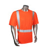 Radians Class 2 Hi Vis Orange Moisture Wicking T-Shirt HV-TS-P Front