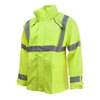 Neese FR Class 3 Hi Vis Yellow 217AJ Flex Arc Hooded Rain Jacket 21217-00 side 2 Neese FR Class 3 Hi Vis Yellow 217AJ Flex Arc Hooded Rain Jacket 21217-00 side 2