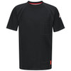 Bulwark FR iQ Series Comfort Knit Short Sleeve T-Shirt QT30 Black Front