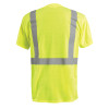 Occunomix Class 2 Hi Vis Spun Polyester T-Shirt LUX-SSETP2 Yellow Back