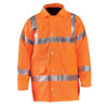 Occunomix Class 3 Hi Vis 5-in-1 Winter Coat LUX-TJFS Orange Front