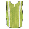 Occunomix Non ANSI Hi Vis Mesh Vest Gloss Reflective LUX-XGTM Yellow Back