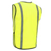 GSS Non-ANSI Hi Vis Lime Vest with Elastic 3001 Back