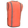 GSS Non-ANSI Hi Vis Orange Vest with Elastic 3002