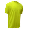 GSS Non-ANSI Hi Vis Lime Moisture Wicking T-Shirt 5501 Right Side