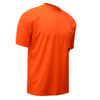 GSS Non-ANSI Hi Vis Orange Moisture Wicking T-Shirt 5502 Right Side