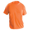 Occunomix Non-ANSI Hi Vis Moisture Wicking T-Shirt 30 UPF Protection LUX-XSSPB Orange Front