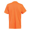 Occunomix Non-ANSI Hi Vis Moisture Wicking T-Shirt 30 UPF Protection LUX-XSSPB Orange Back