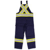 Tough Duck Class 1 Enhanced Vis Navy Two-Tone X-Back Overalls S769-NVY Back