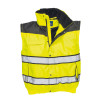 PortWest Class 3 Hi Vis Classic Bomber Jacket UC466