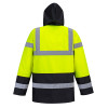 PortWest Class 3 Hi Vis Traffic Jacket US466 Back