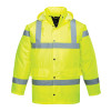 PortWest Class 3 Hi Vis Yellow Traffic Jacket US460 Front