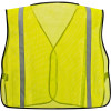 PortWest Non ANSI Yellow Mesh Vest US390 Back