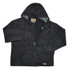 DeWALT Heated Heavy Duty Black Work Jacket with Adapter DCHJ076ABB Jacket