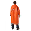 NASCO FR Enhanced Visibility Orange ArcLite Made in USA Raincoat 1103CBO Back