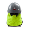 PIP Hi Vis Yellow Evaporative Cooling Neck Shade 396-EZ810 From the Back