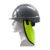 PIP Hi Vis Yellow Evaporative Cooling Neck Shade 396-EZ810 From the Side