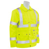 ERB Class 3 Hi Vis Lime Raincoat S371-L Right Side Profile
