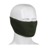 PIP Made in USA Polyester 2-Ply Ribbed Knit Face Cover 230-FPC-5 Dark Green