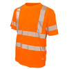 T-Shirt with Segmented Reflective X-Back ST12