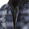 Tough Duck Quilt Lined Hooded Flannel Navy Jac-shirt WS06 