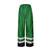 GSS Non-ANSI Forest Green Rain Pants with Black Bottom 6816 - Front