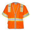 Kishigo Brilliant Series Premium Heavy Duty Vest 1551 Orange