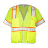 Kishigo Premium Brilliant Series Breakaway Class 3 Vest - 1552B Lime | 1553B Orange