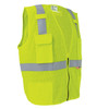 FrogWear® Class 2 HV Flame-Resistant High-Visibility Yellow-Green Surveyors Vest GLO-022FR