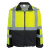 FrogWear® HV Premium Fleece-Lined Softshell Jacket - GLO-SJ1 - Front