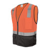 FrogWear® HV Orange Lightweight Mesh Polyester Safety Vest - GLO-049