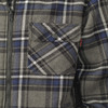 Tough Duck Sherpa Bonded Flannel Jac-Shirt WS15 Charcoal