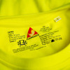 Flamesafe FR Hi Vis Black Bottom T-shirt Class 3 TSHMA-HVBK label