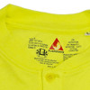 Flamesafe FR Hi-Viz Class 3 Yellow Black Bottom Henley HMAYBC2 label