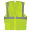 FrogWear® High-Visibility Lightweight Mesh Polyester Safety Vest GLO-001