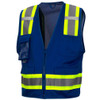 Pyramex Two-Toned Safety Vests Blue RVZ24CP Blue