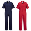 Portwest Short Sleeve Coverall S996 navy - red