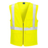 Portwest Modaflame Hi-Vis Class 2 FR Mesh Vest  Yellow FR611