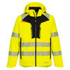 Portwest DX4 Hi-Vis Shell Rain Jacket Yellow DX462