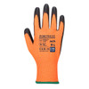 Portwest Cut D13 PU Viz-Tex Glove A4 Orange-Yellow-Black