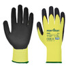 Portwest Cut D13 PU Viz-Tex Glove A4 Orange-Yellow